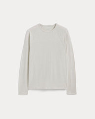 The Rec Long-Sleeve Crew | Heathered Oat