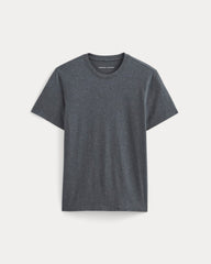 The Essential Organic Crew | Heather Deep Navy