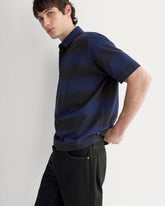Vintage Rugby Polo | Navy / Black