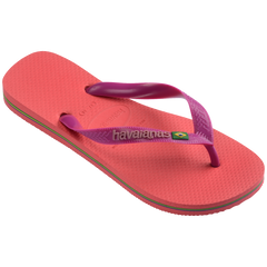 Women's Brazil Logo Flip Flops