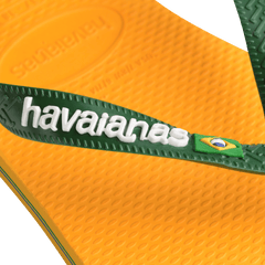 Men's Brazil Logo Flip Flops