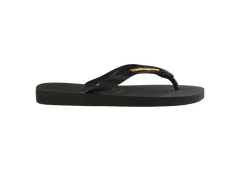 Women's Top Logo Metallic Flip Flops