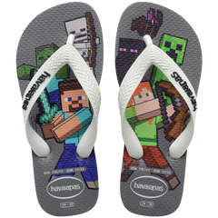 Kids' Minecraft Top Flip Flops