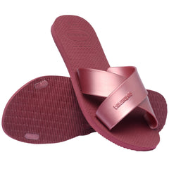 Women's Aqua Metallic Sandal