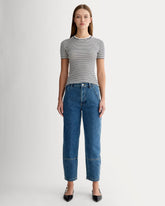 The Utility Barrel Pant | New Blue | Regular