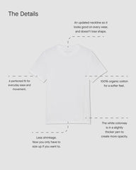 The Essential Organic Crew | Navy / Bone