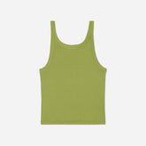 The Pima Micro-Rib Short Tank | Pepper