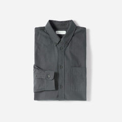 The Slim-Fit Japanese Oxford | Slate Grey | Regular
