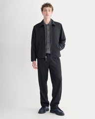 Tailored Zip Jacket | Black