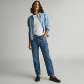 The Rigid Slouch Jean | Washed Indigo | 27.5” Inseam