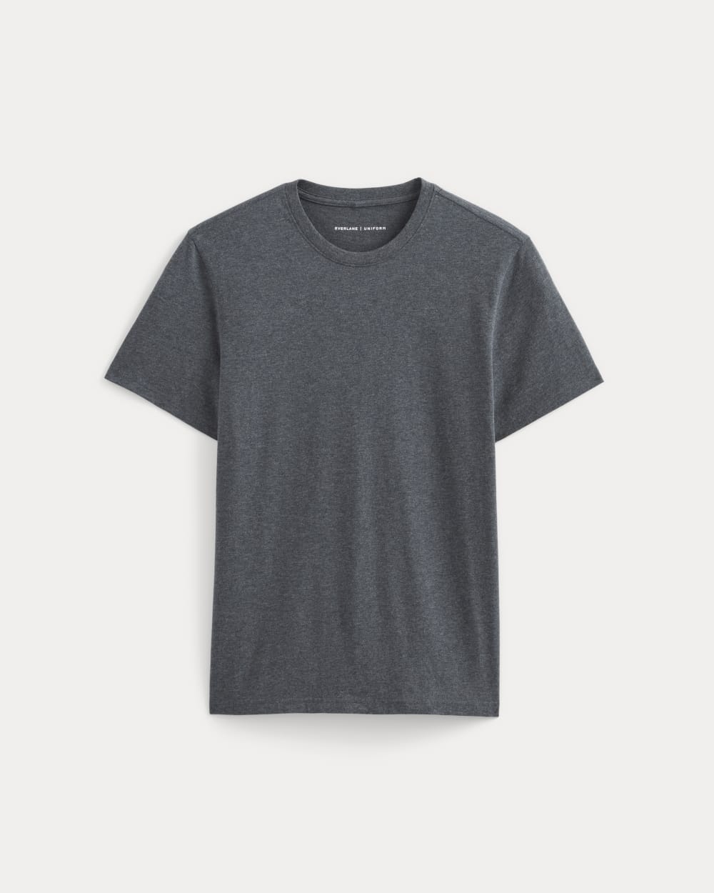 The Essential Organic Crew | Heather Deep Navy