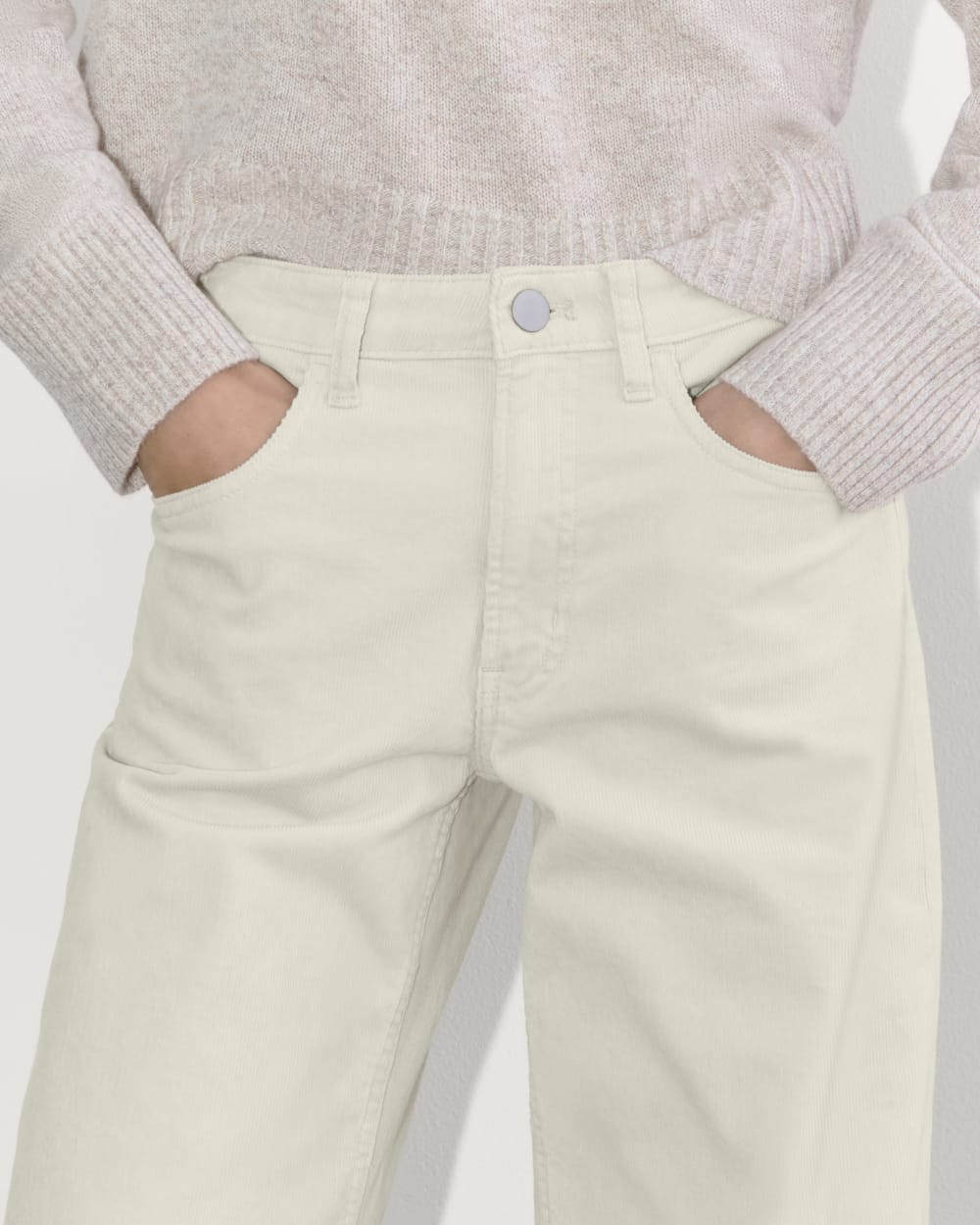 The Mid-Way Pant in Corduroy | Sandstone