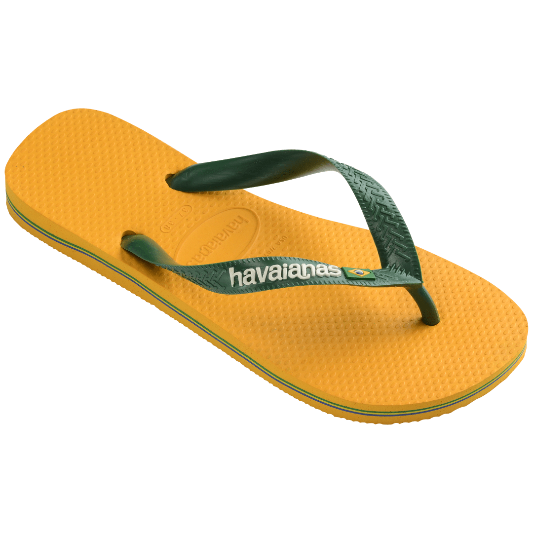 Women's Brazil Logo Flip Flops