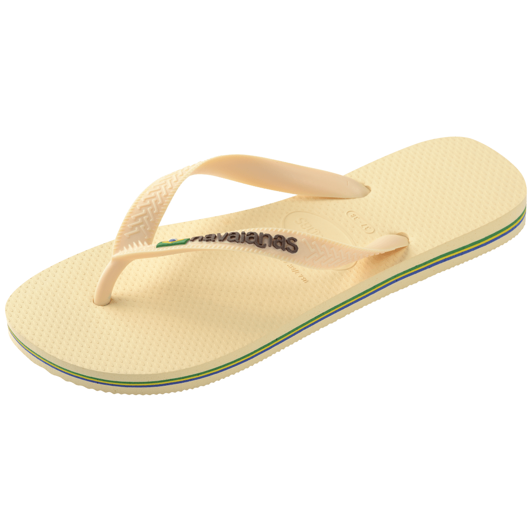 Women's Brazil Logo Flip Flops