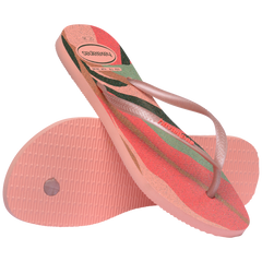 Women's Slim Palette Glow Flip Flops