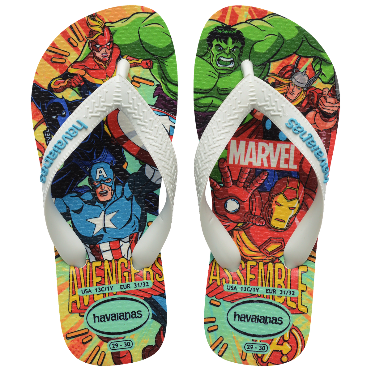 Kids' Top Marvel II Flip Flops