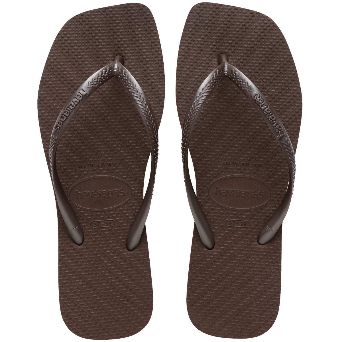 Women's Slim Square Flip Flops