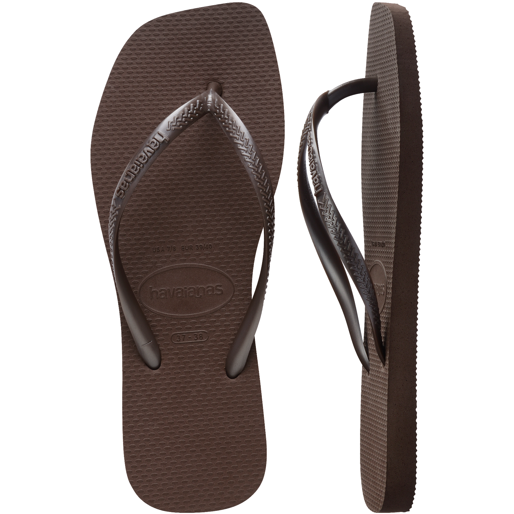 Women's Slim Square Flip Flops