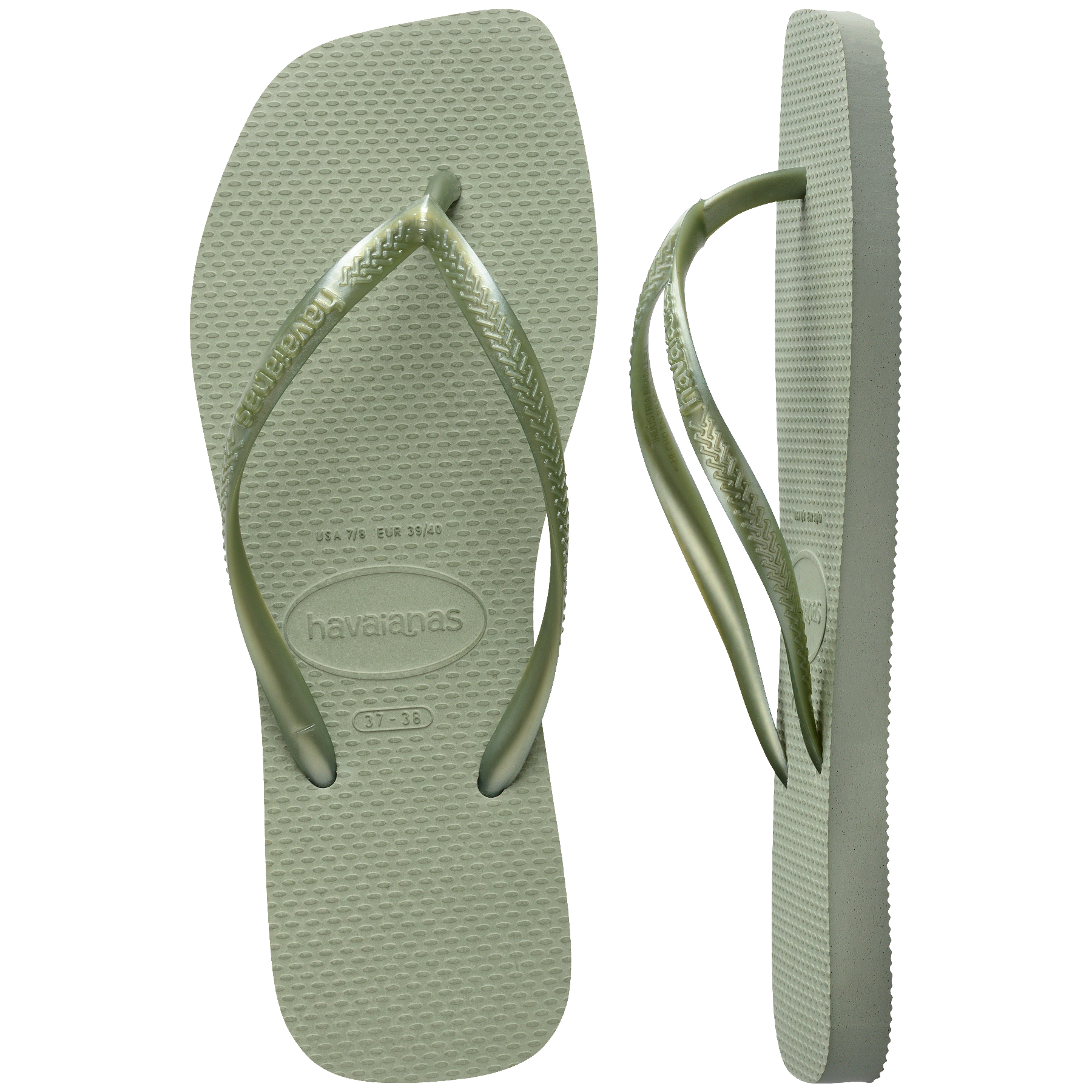 Women's Slim Square Flip Flops