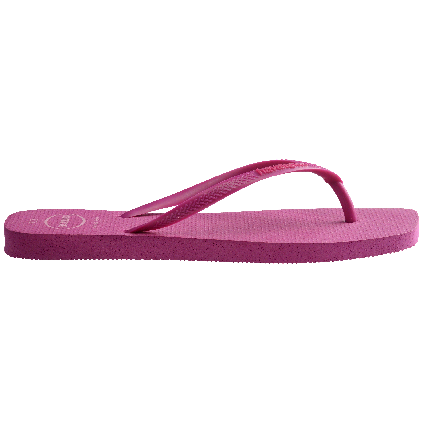 Women's Slim Square Logo Pop Up Flip Flops