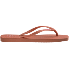 Women's Slim Square Logo Pop Up Flip Flops