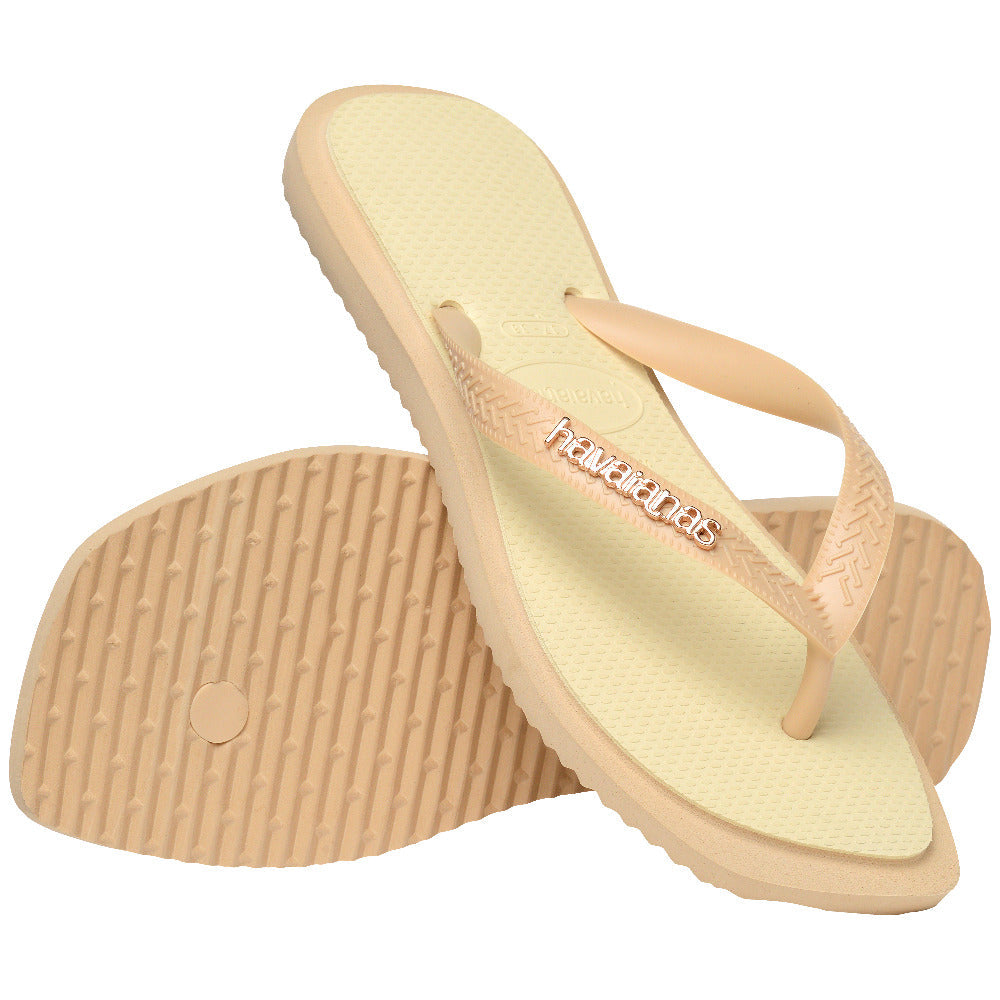 Women's Top Square Fusion Flip Flops