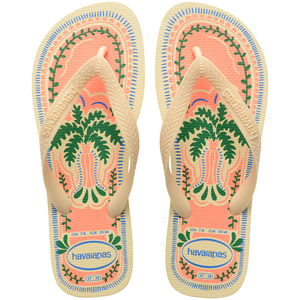 Women's Top Summer Vibes Flip Flops