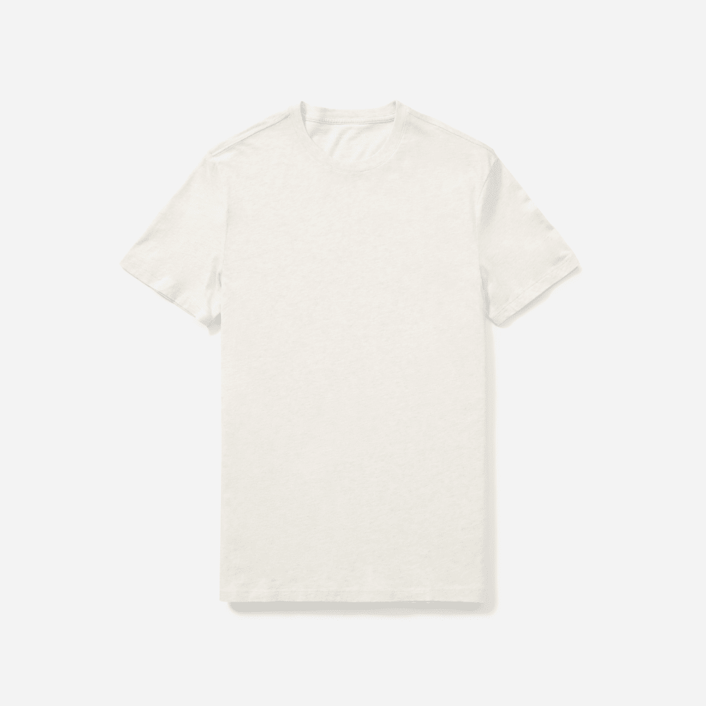 The Organic Cotton Crew | Heather Oatmeal