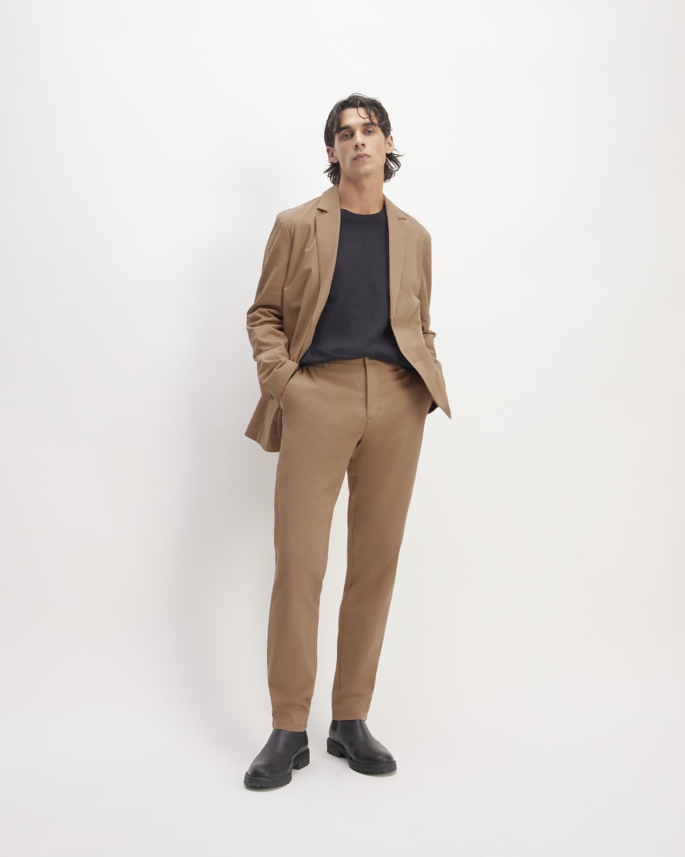 The Straight Fit Performance Chino | Uniform | Toasted Coconut | Straight