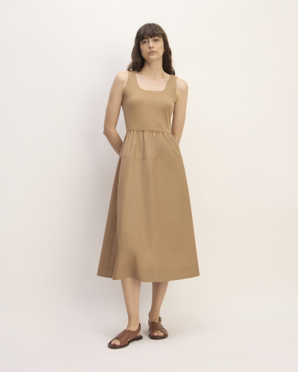 The Supima® Jersey Riviera Dress | Tiger's Eye