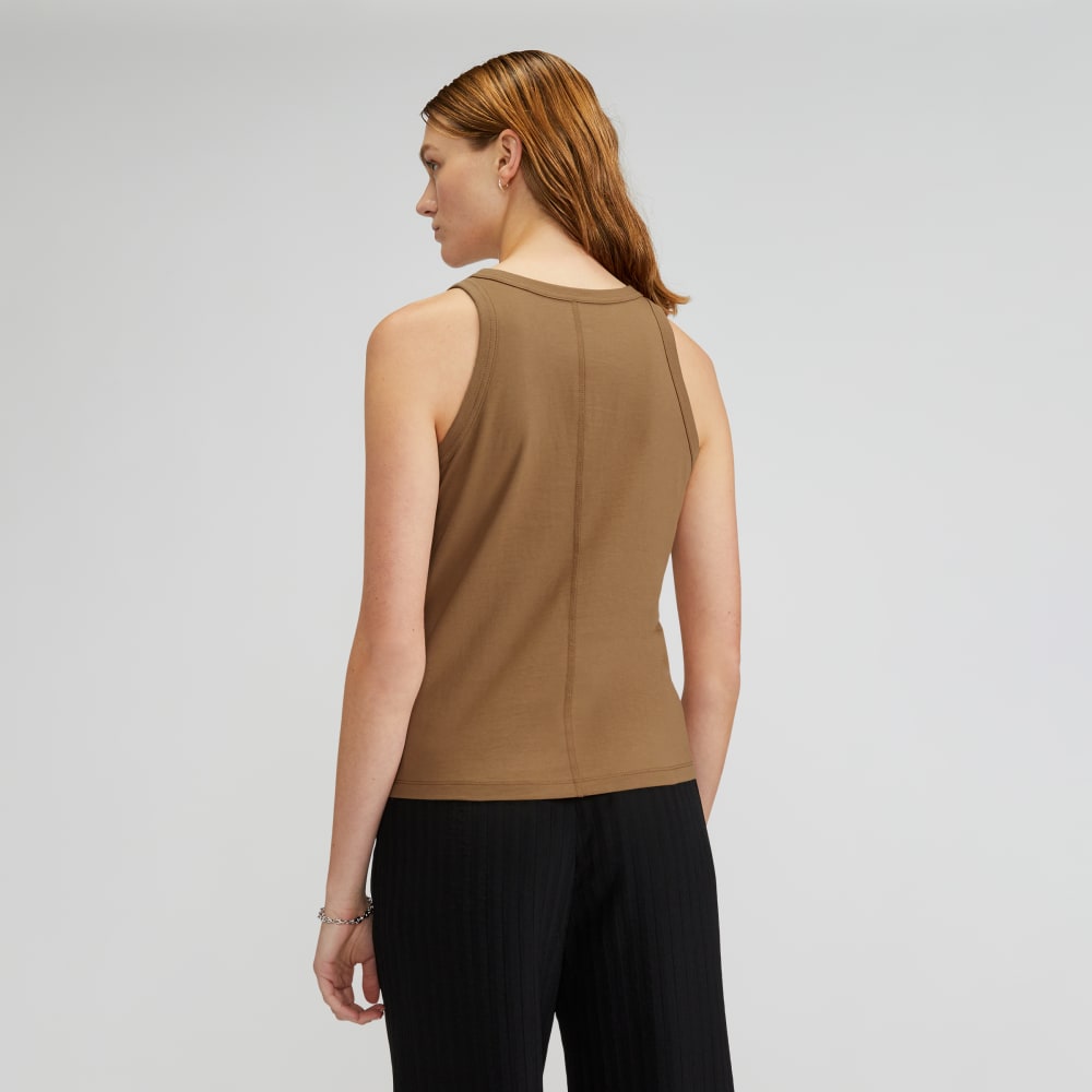 The Tank in Essential Cotton | Toasted Coconut