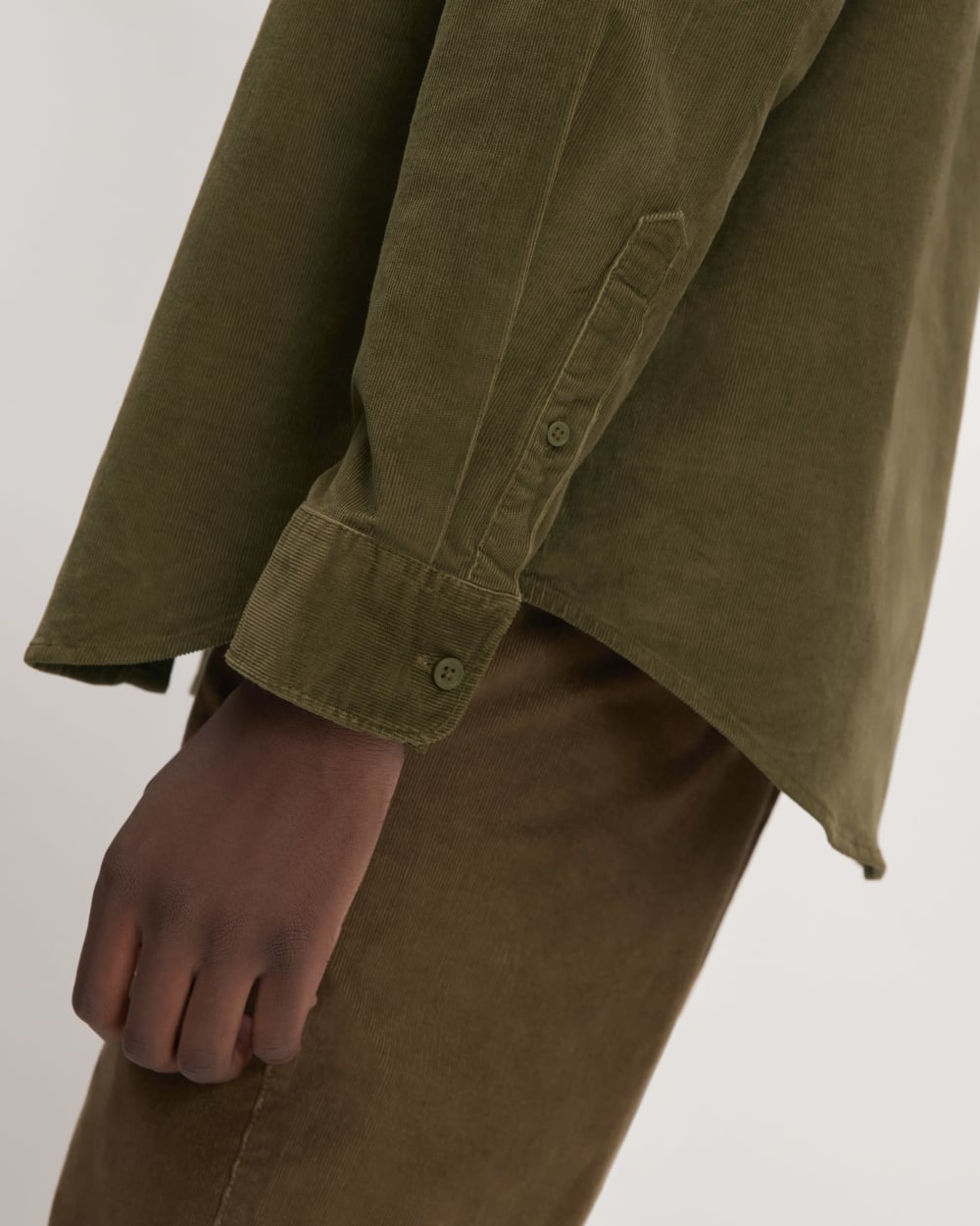 The Relaxed Corduroy Shirt  | Beech