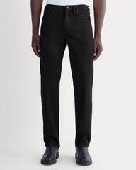 The Organic Cotton Straight-Leg Jean |  Black