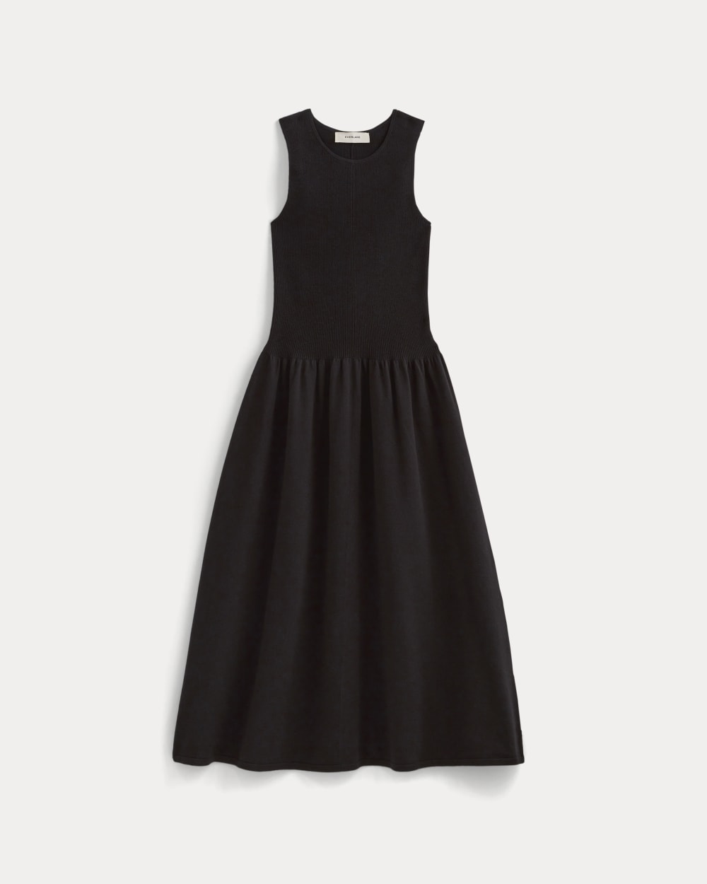 The Knit Crew Dress | Black