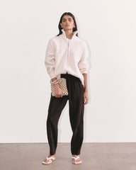 The Tapered Pant in Butterlite | Black