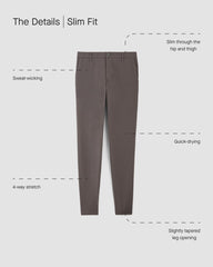The Performance Chino | Uniform | Slate Grey | Slim