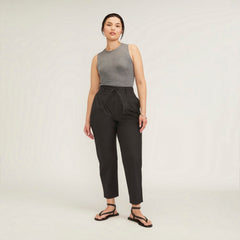 The Tank in Ultrasoft Merino | Heather Mid Grey