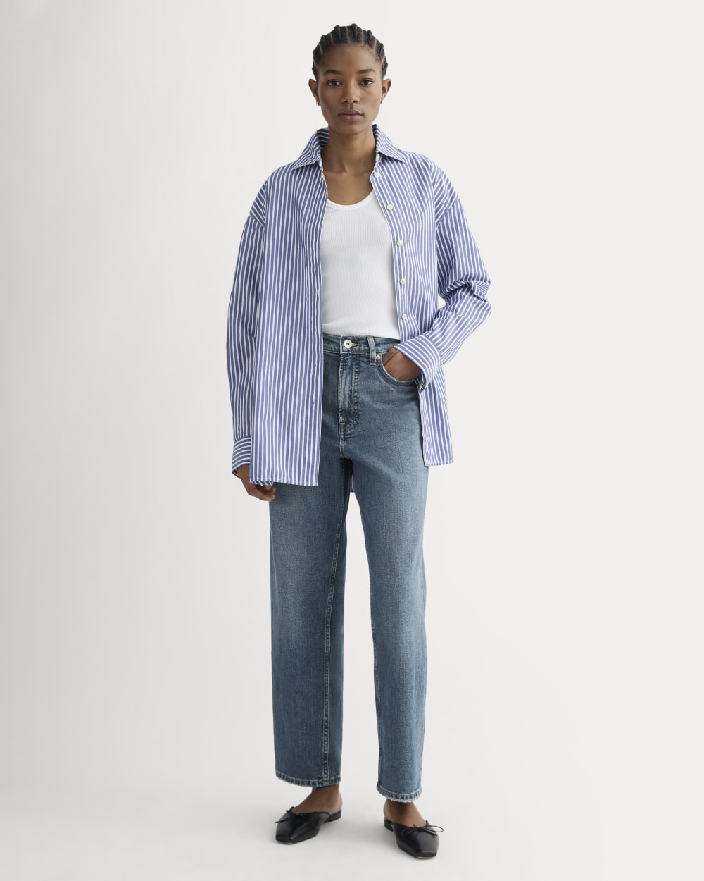 The Way-High® Jean 2.0 | Washed Indigo | 29.5” Inseam
