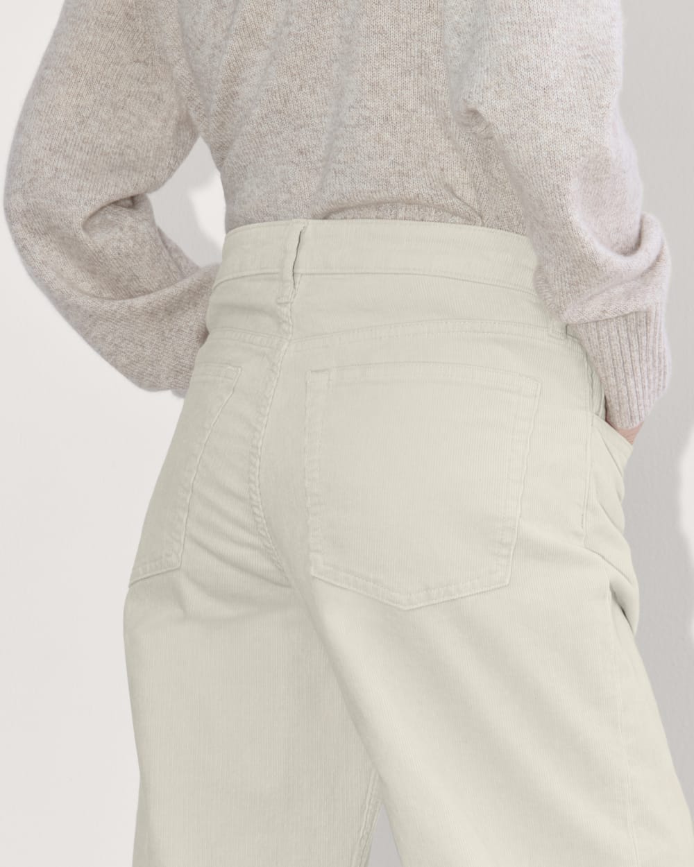 The Mid-Way Pant in Corduroy | Sandstone
