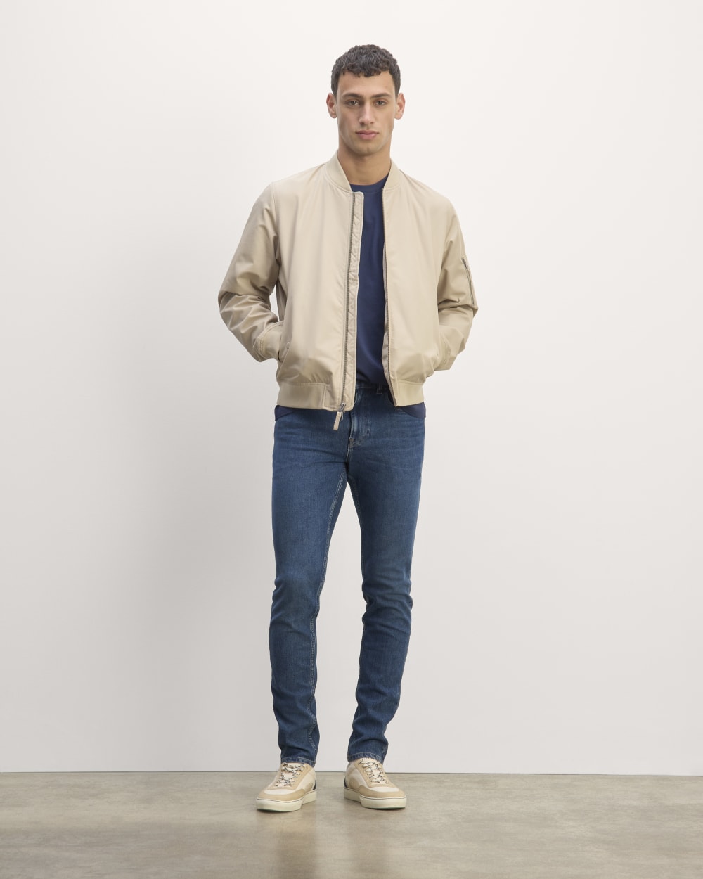 The Skinny 4-Way Stretch Organic Jean | Uniform | Medium Indigo