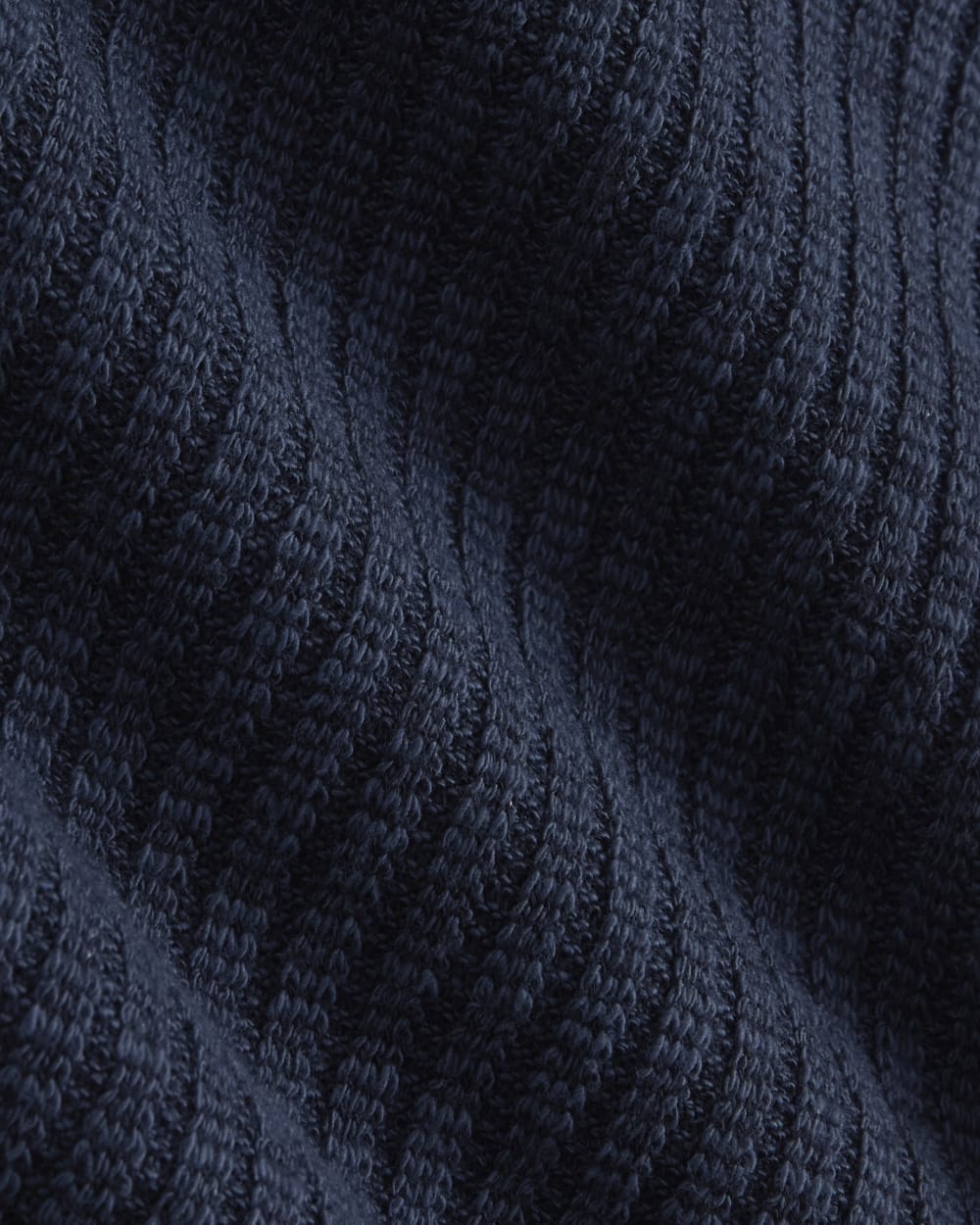 The Cozy Rib Long-Sleeve Tee | Navy