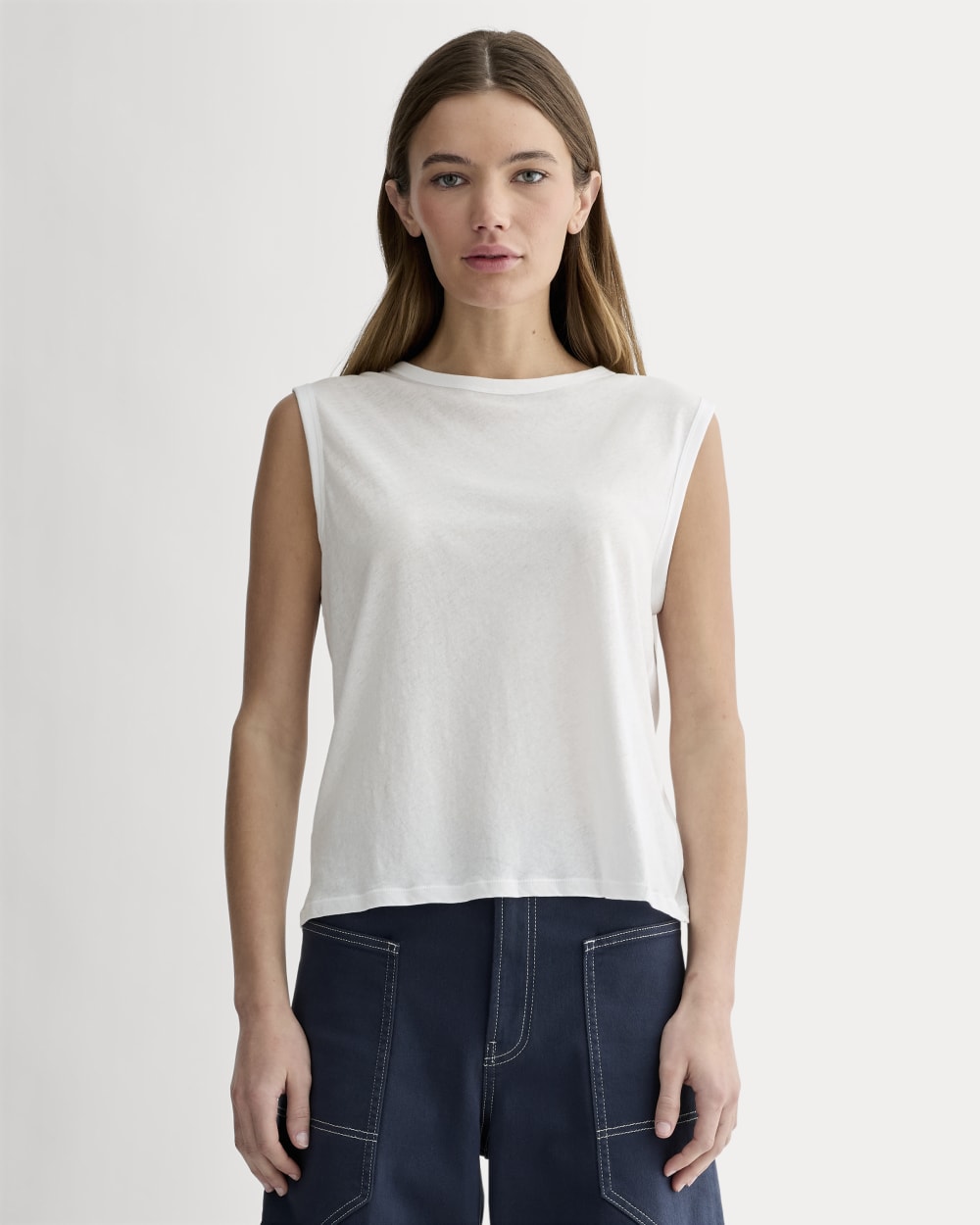 The Air Muscle Tank  | White