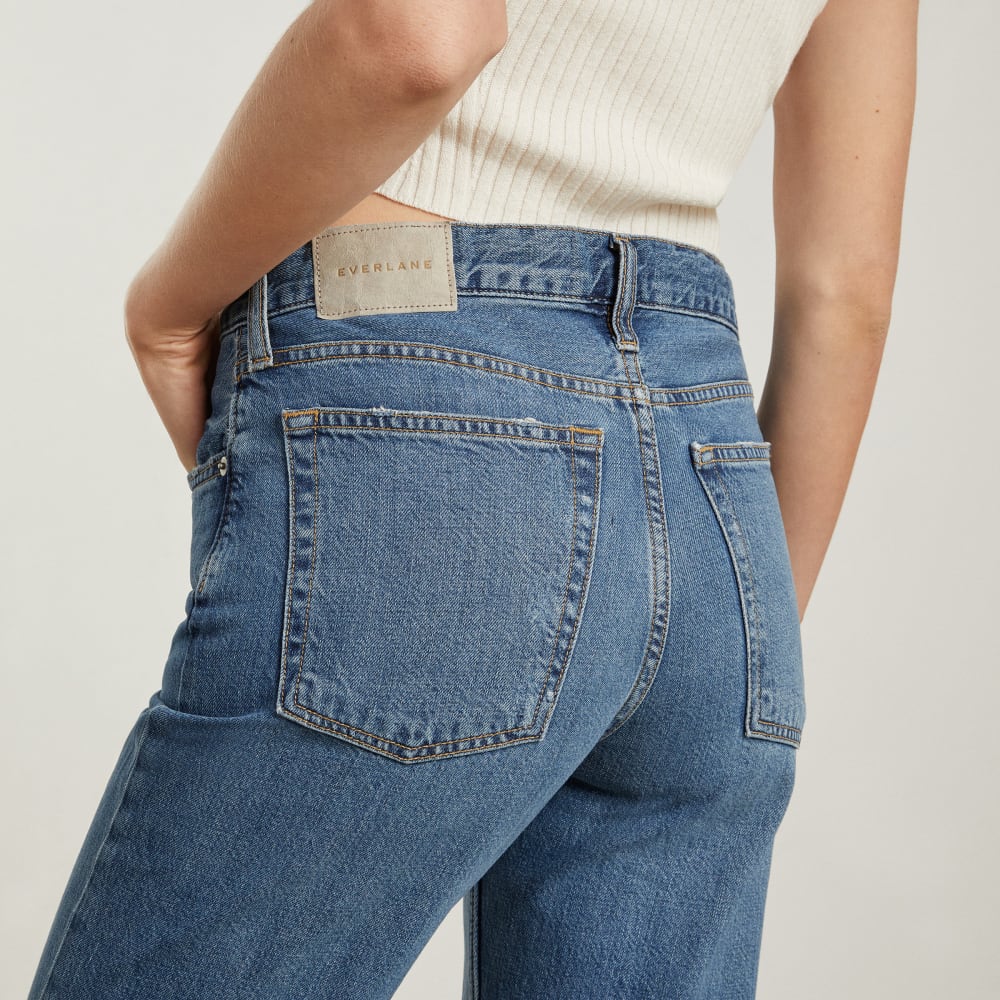 The Super-Soft Relaxed Jean | Mid Blue