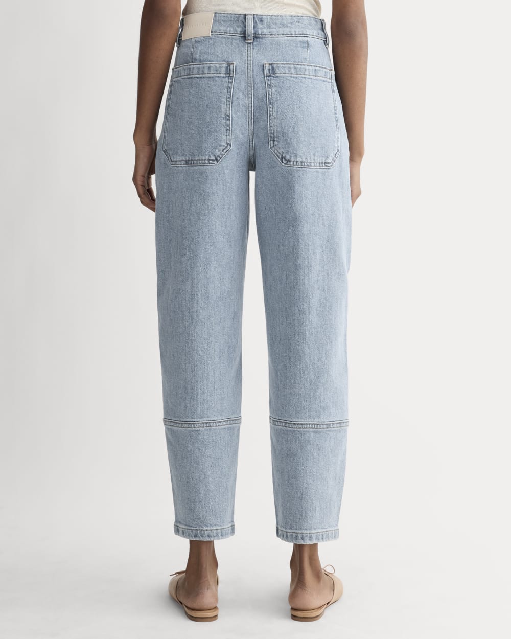 The Utility Barrel Pant | Light Indigo | Regular