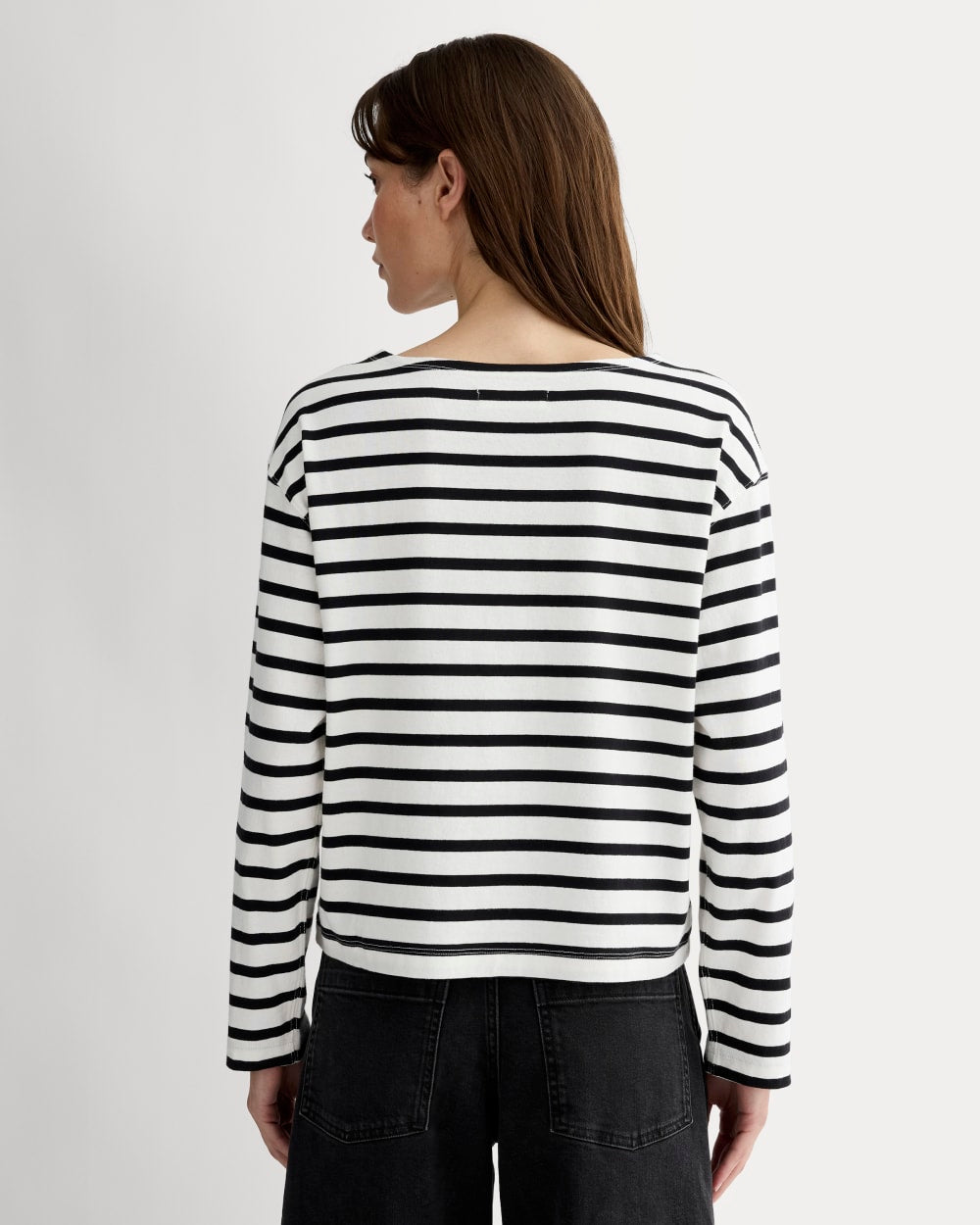 The Mariner Tee | Bone / Black