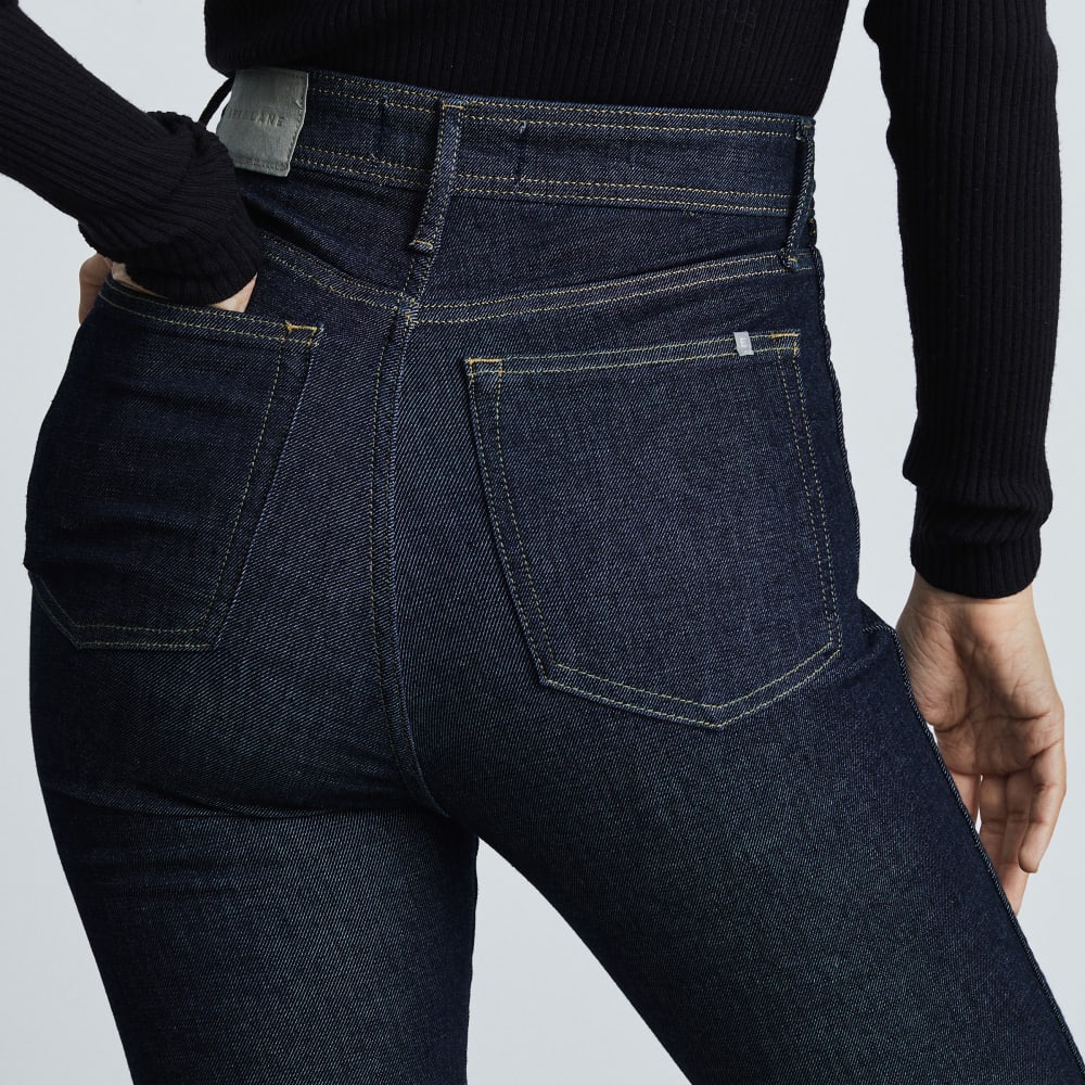 The Way-High® Clean Front Skinny Jean  | Dark Indigo | 26.5" Inseam