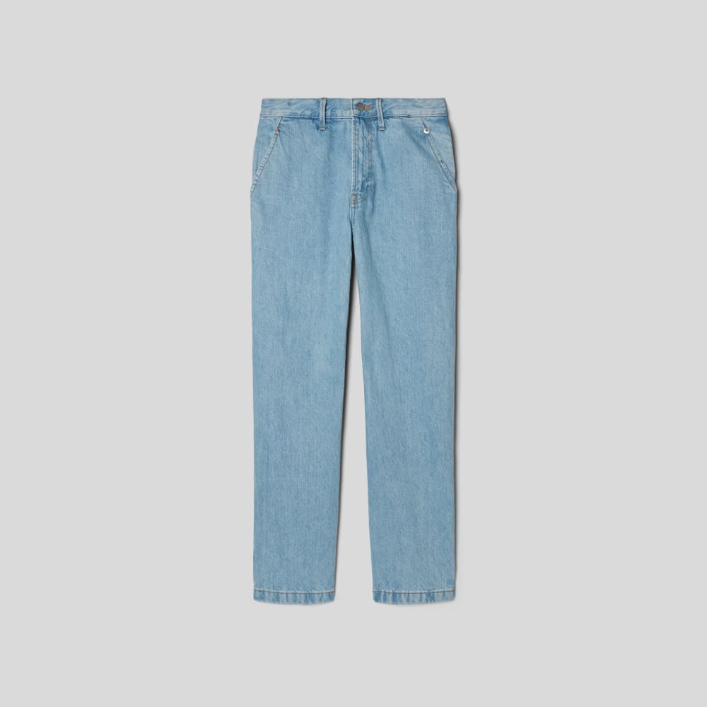 The Cinch Back Utility Jean | Sunkissed Blue
