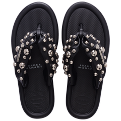 Women's Isabel Marant Maxi Puffed Studs Flip Flops