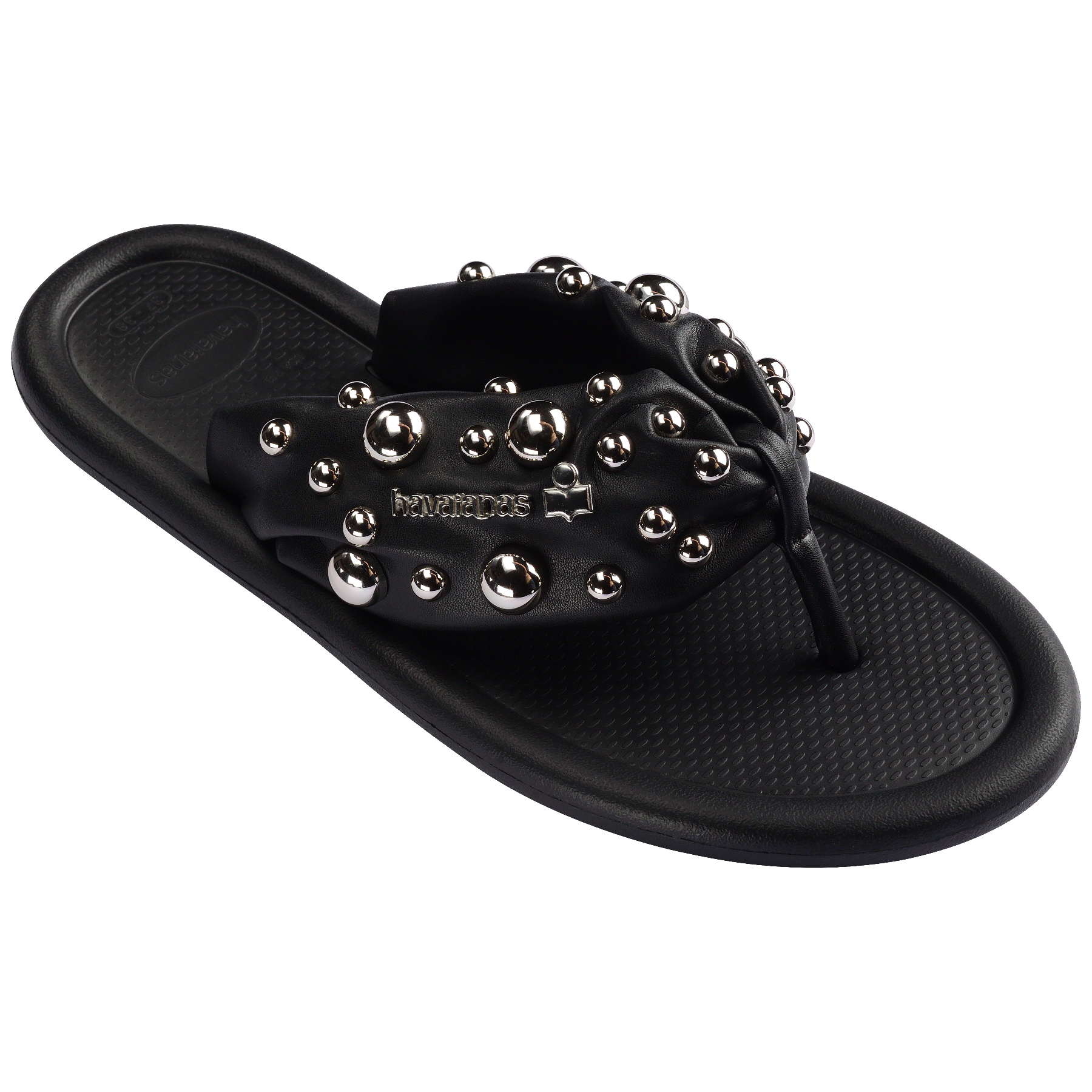 Women's Isabel Marant Maxi Puffed Studs Flip Flops